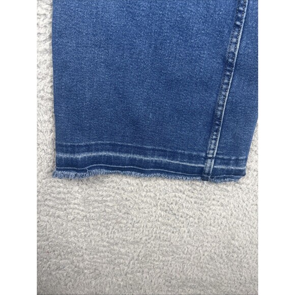 Wrangler Jeans Women's Size 12 High-Rise Fierce Flare Raw Hem Boho Country Gypsy - Picture 12 of 13